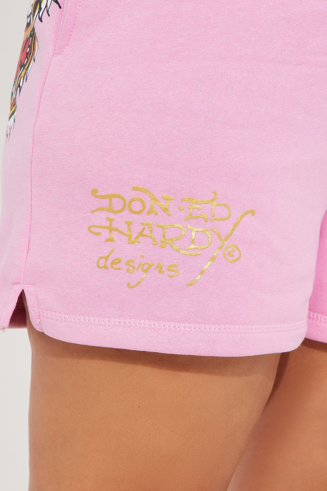Ed Hardy Tiger Roar Short - Pink