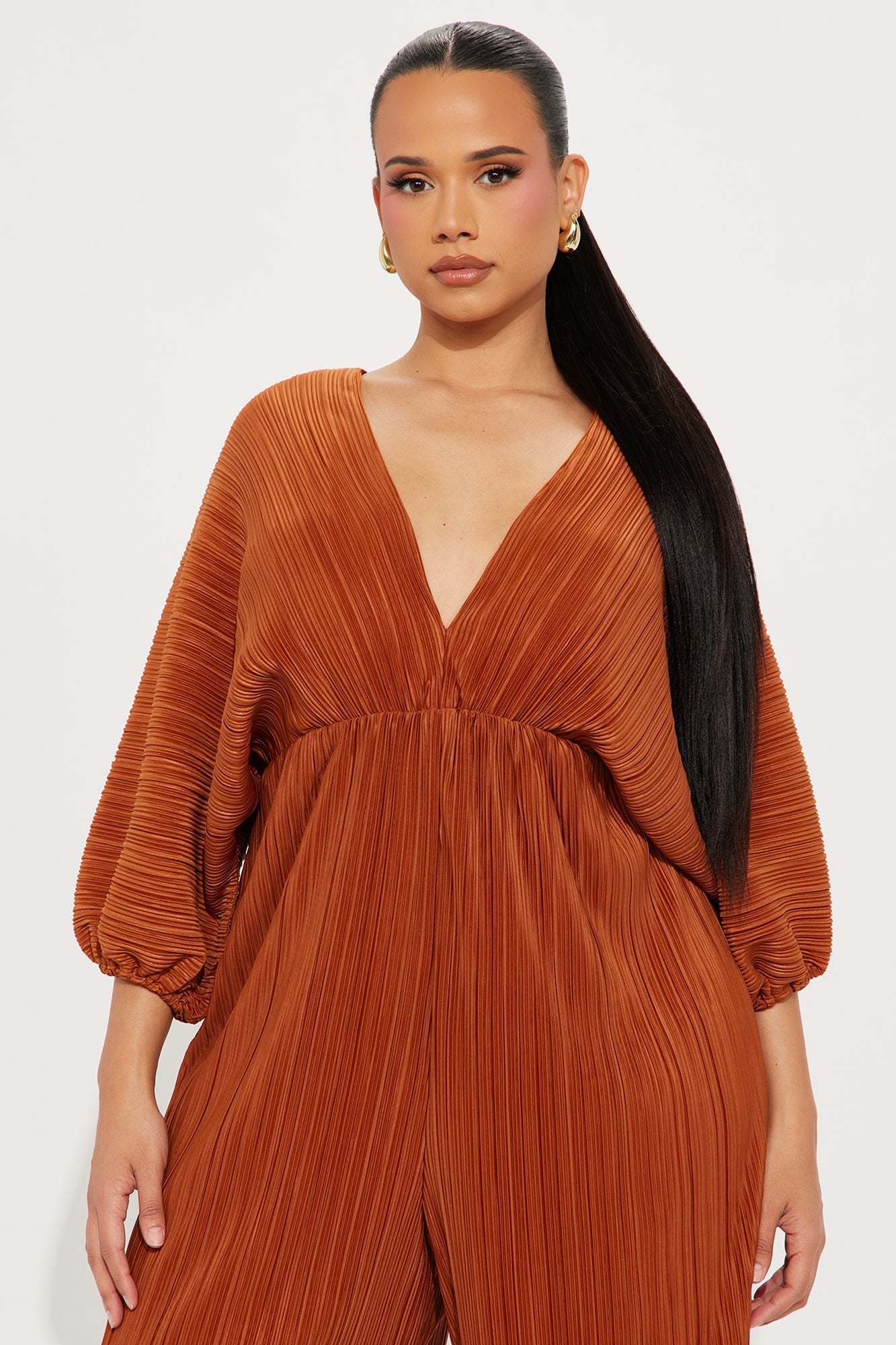 After Hours Jumpsuit - Cognac
