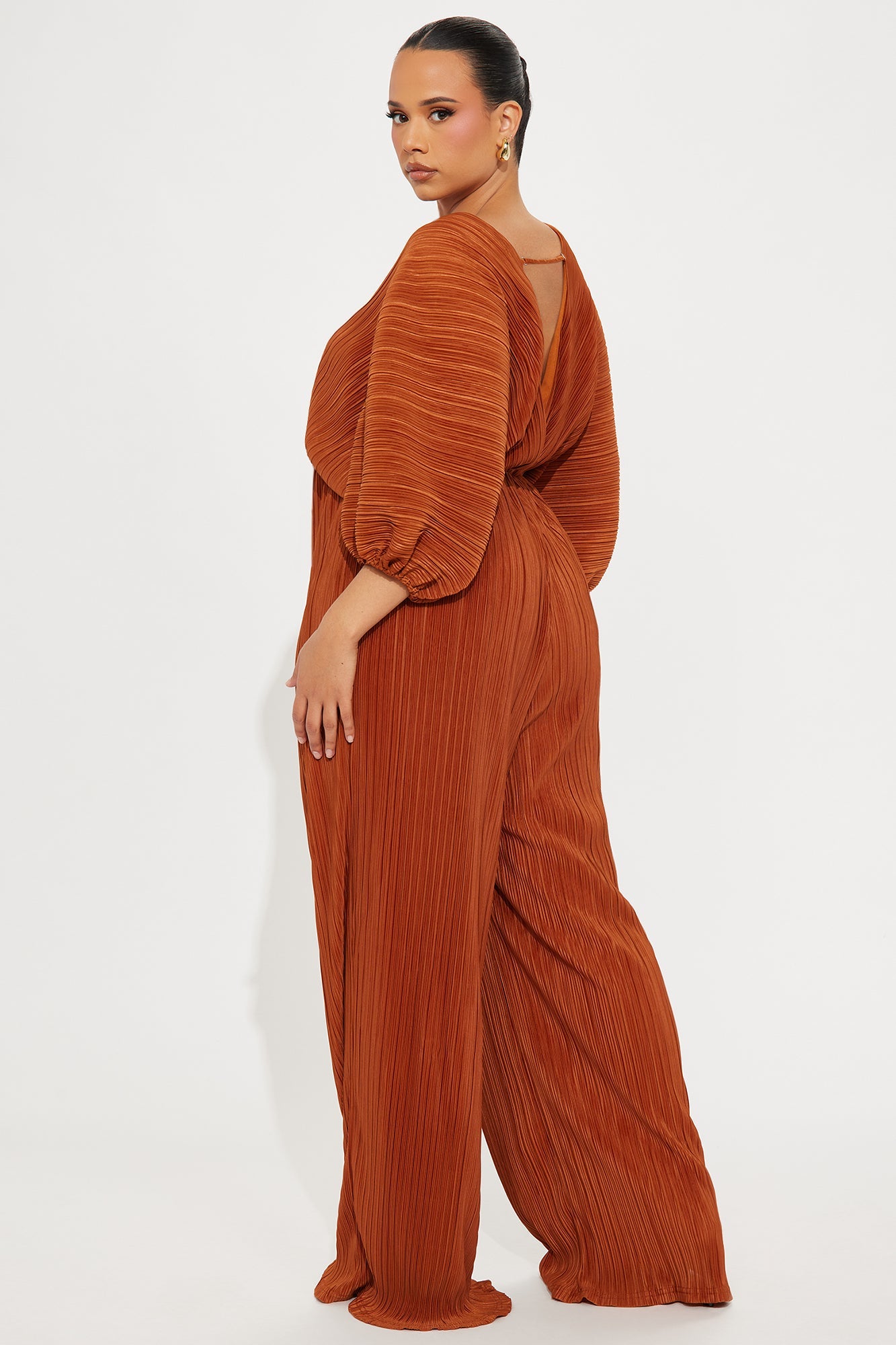 After Hours Jumpsuit - Cognac