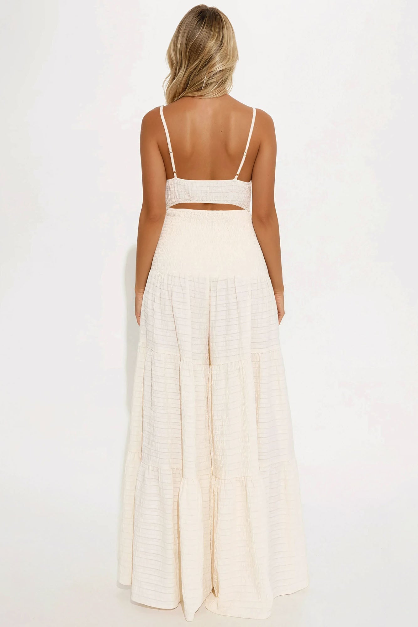 Montego Bay Jumpsuit - Cream