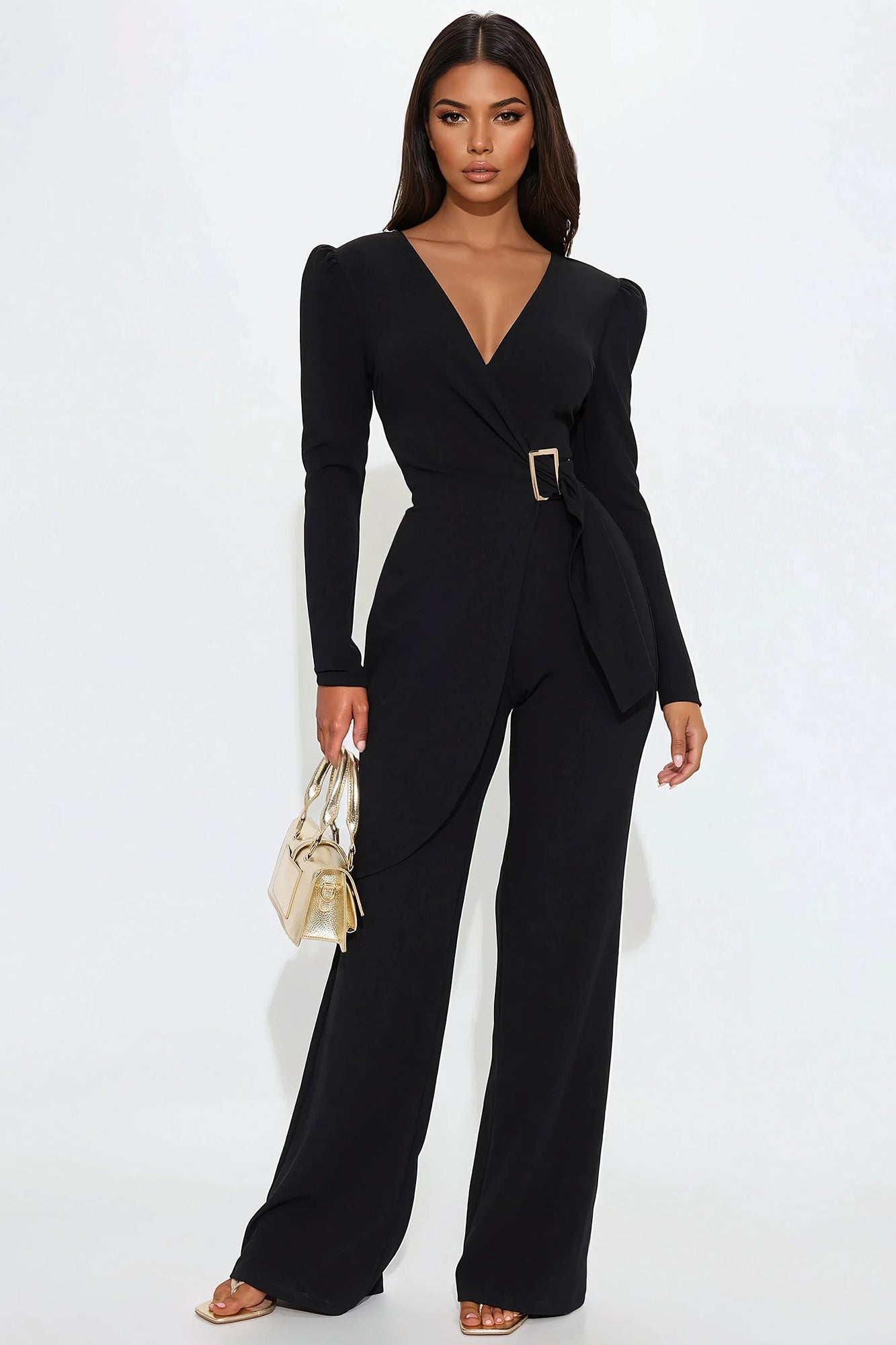 Bodes Well Blazer Jumpsuit - Black
