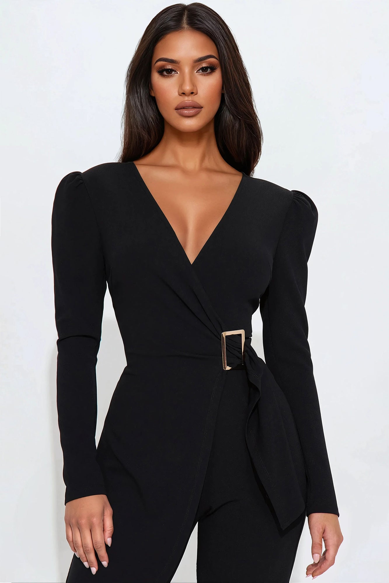 Bodes Well Blazer Jumpsuit - Black
