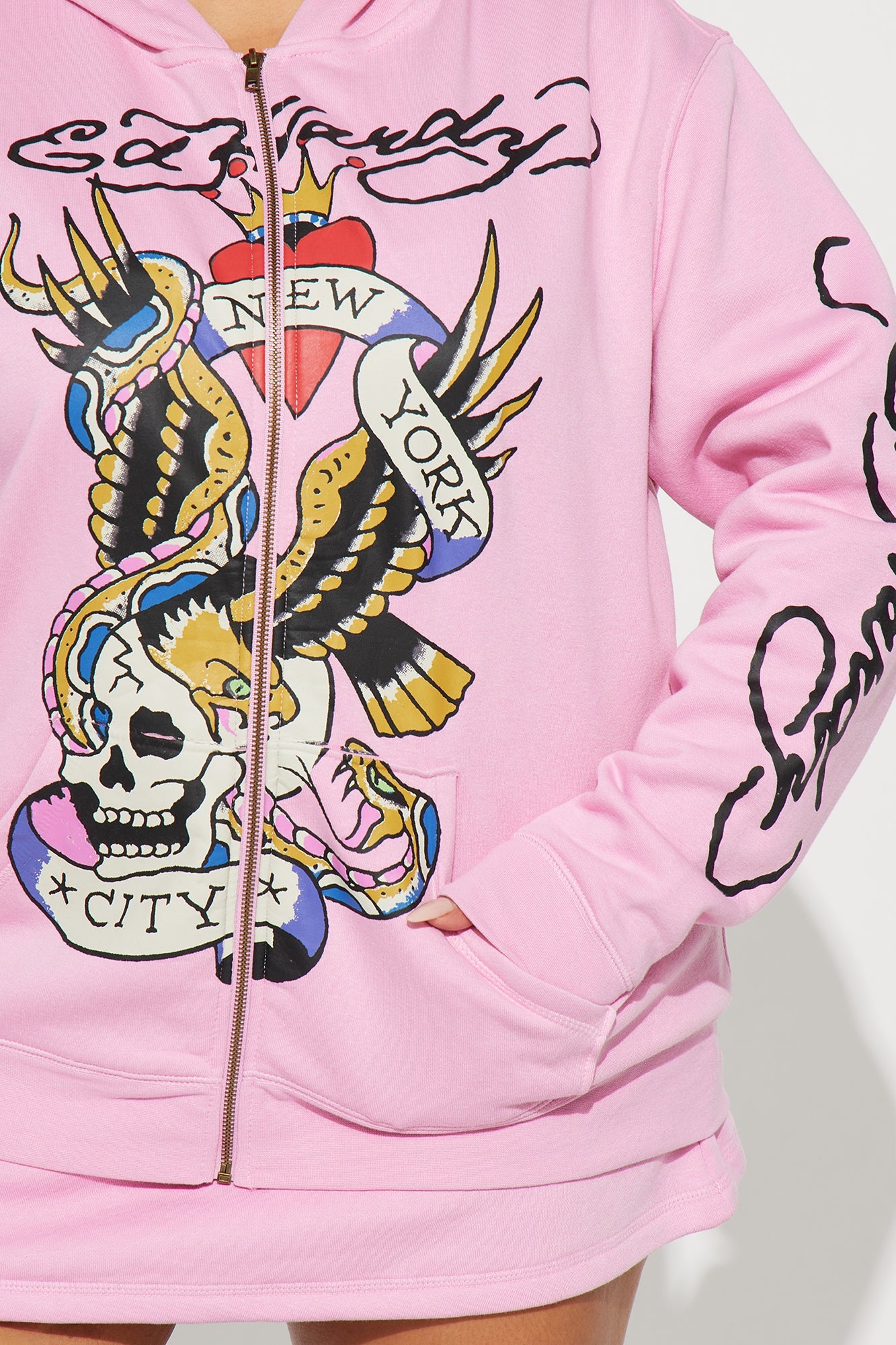 Ed Hardy NYC Skirt Set - Pink