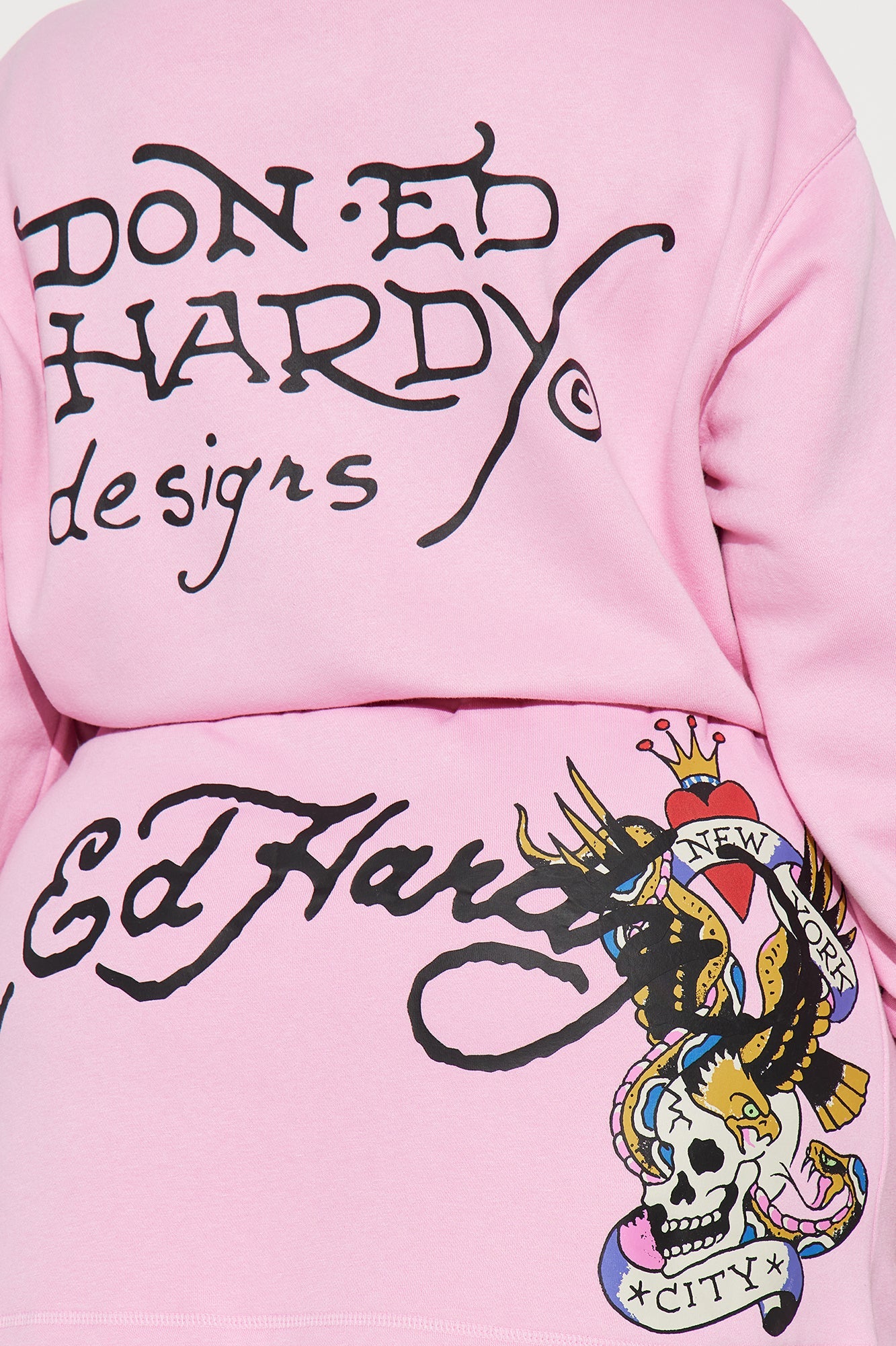 Ed Hardy NYC Skirt Set - Pink