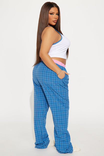 Von Dutch Cami PJ Boxer Pant Set - Blue
