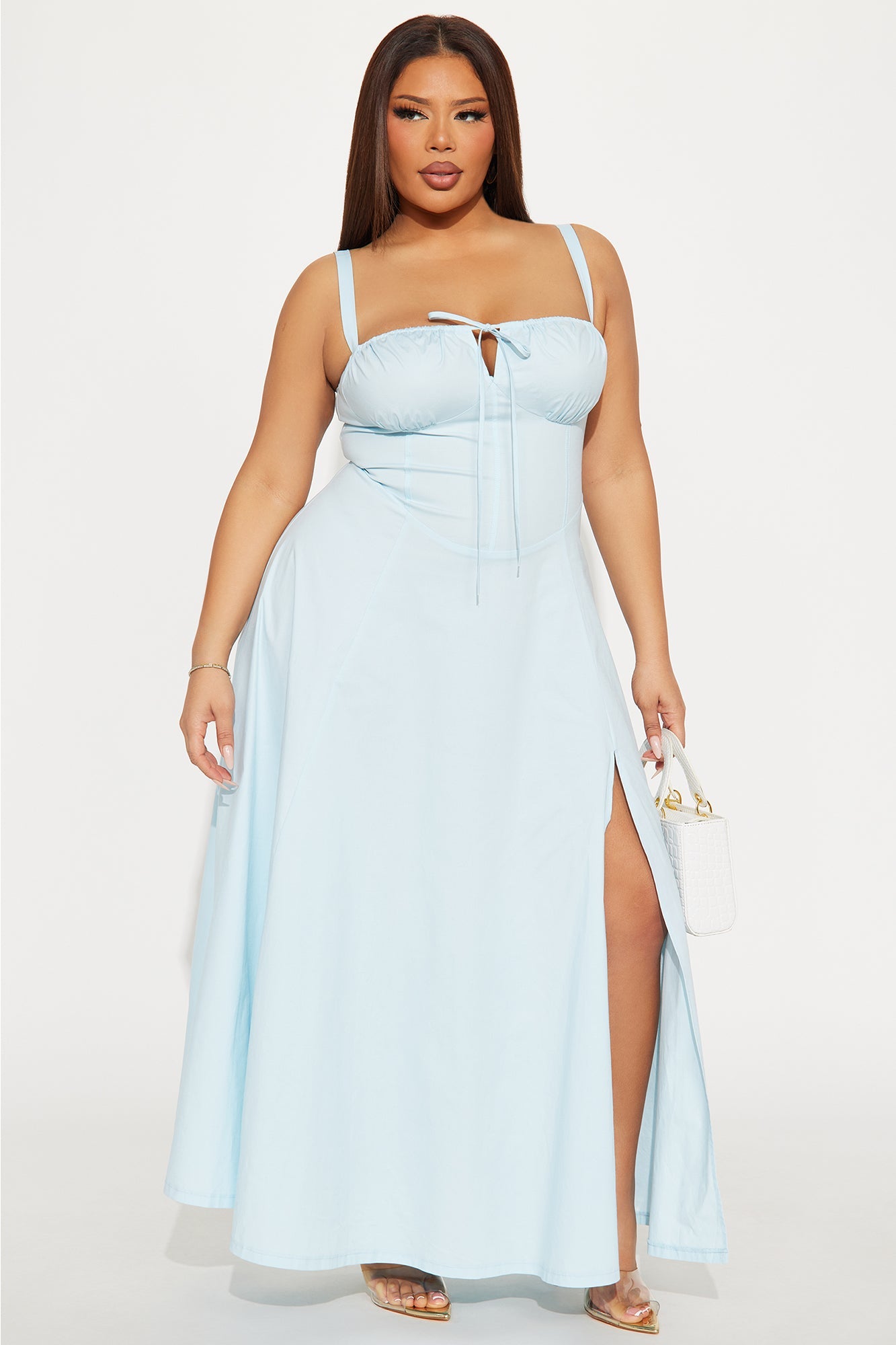 Juniper Maxi Dress - Light Blue