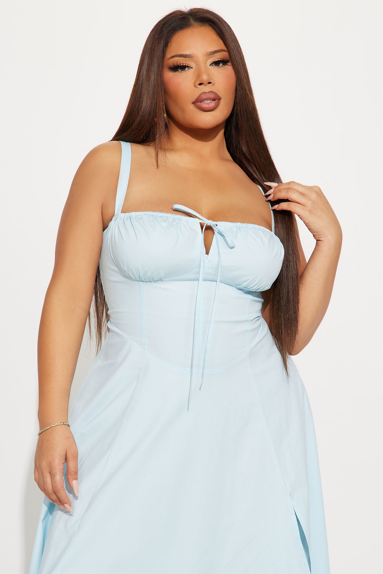 Juniper Maxi Dress - Light Blue