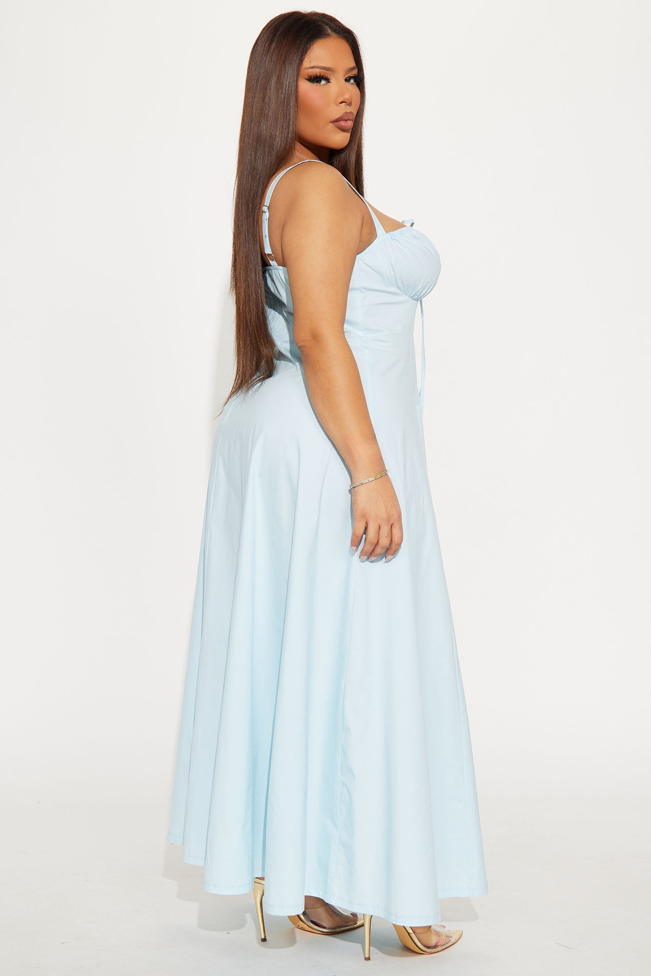 Juniper Maxi Dress - Light Blue