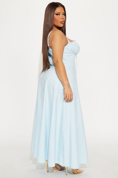 Juniper Maxi Dress - Light Blue