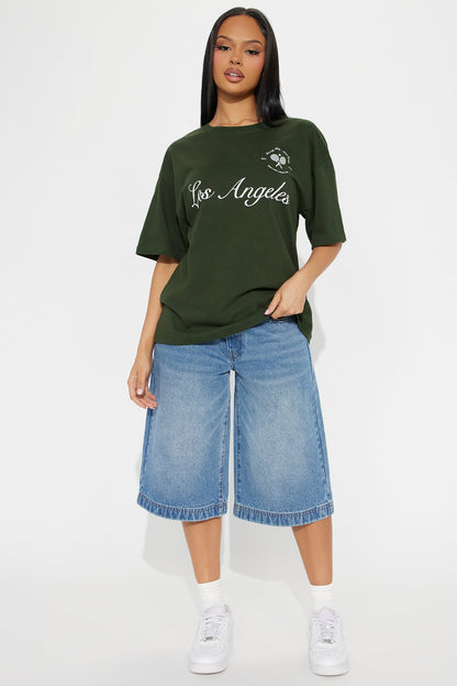 Meet Me At The Court Tee - Hunter Green