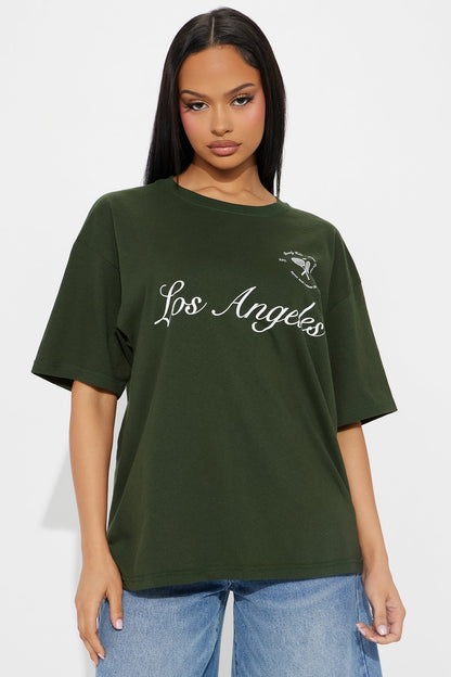 Meet Me At The Court Tee - Hunter Green