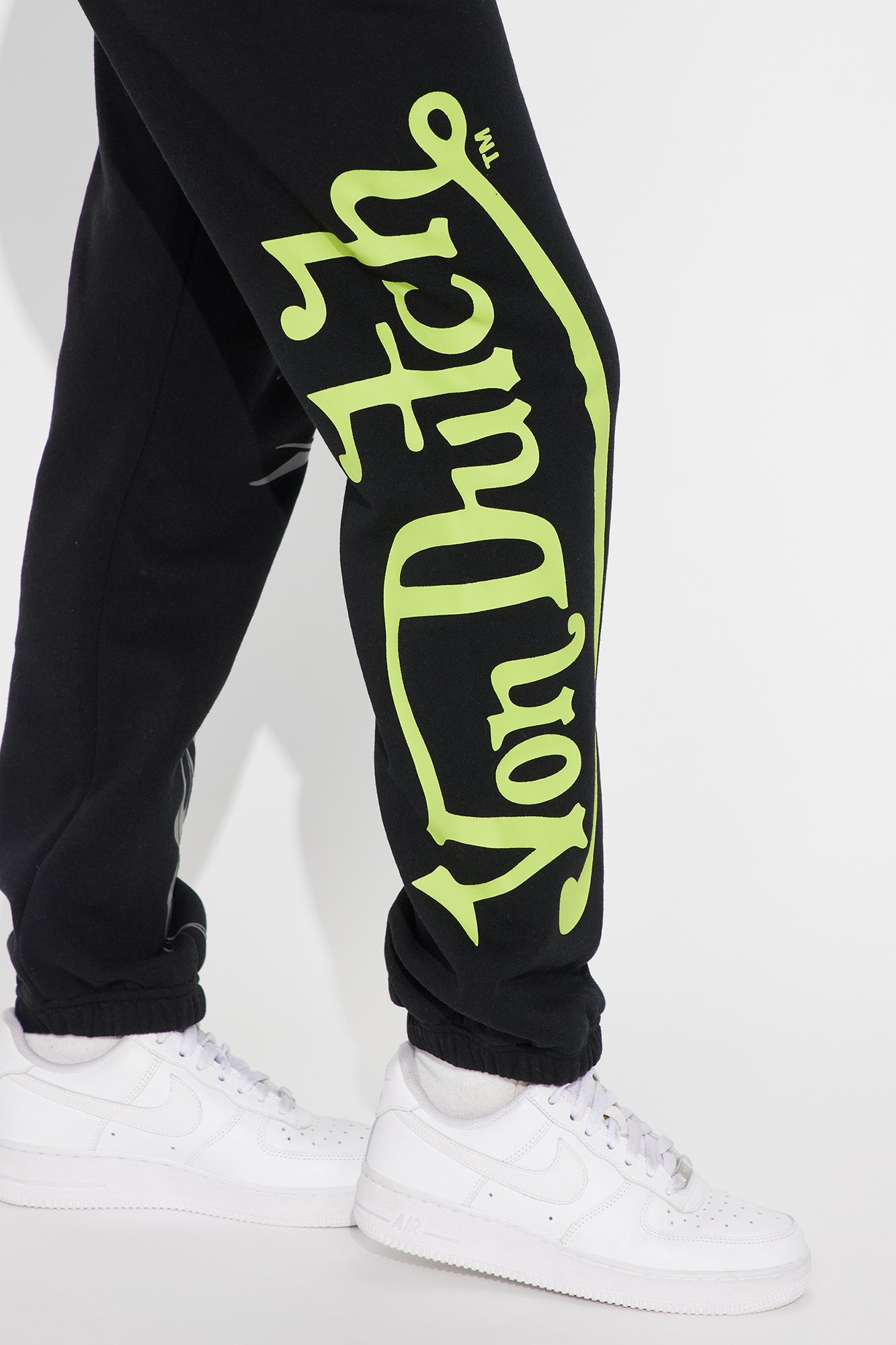 Von Dutch Car Show Jogger - Black/Green