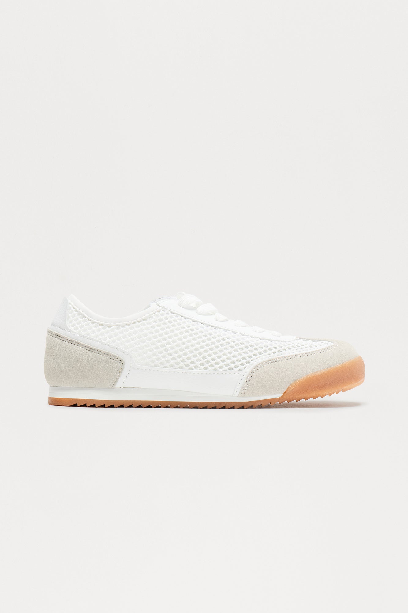 Tyson Knit Sneakers - White