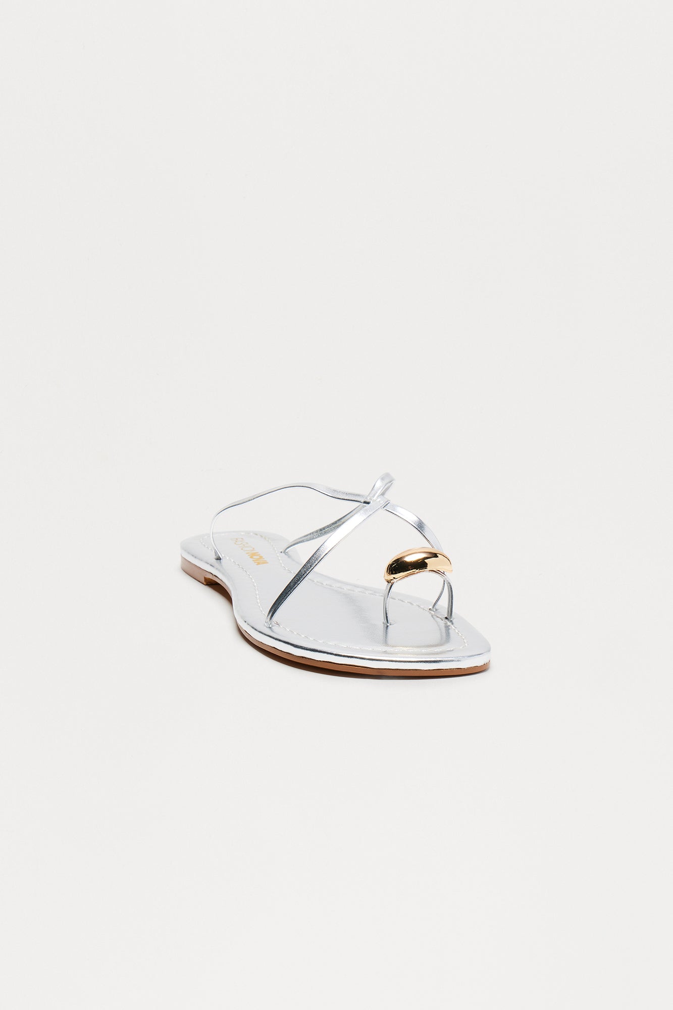 Coastal Toe Ring Sandals - Silver