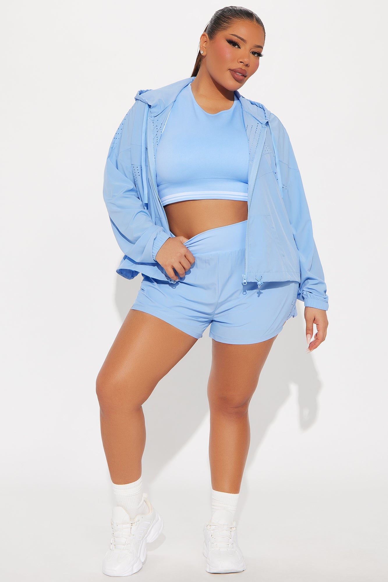Racquet Club Active Jacket - Light Blue