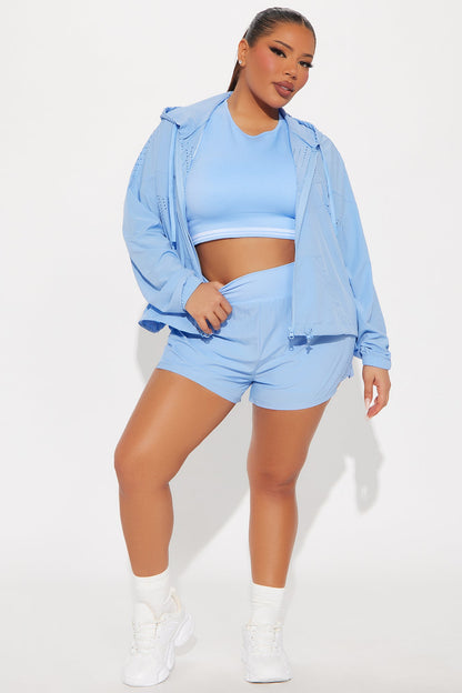 Racquet Club Active Jacket - Light Blue