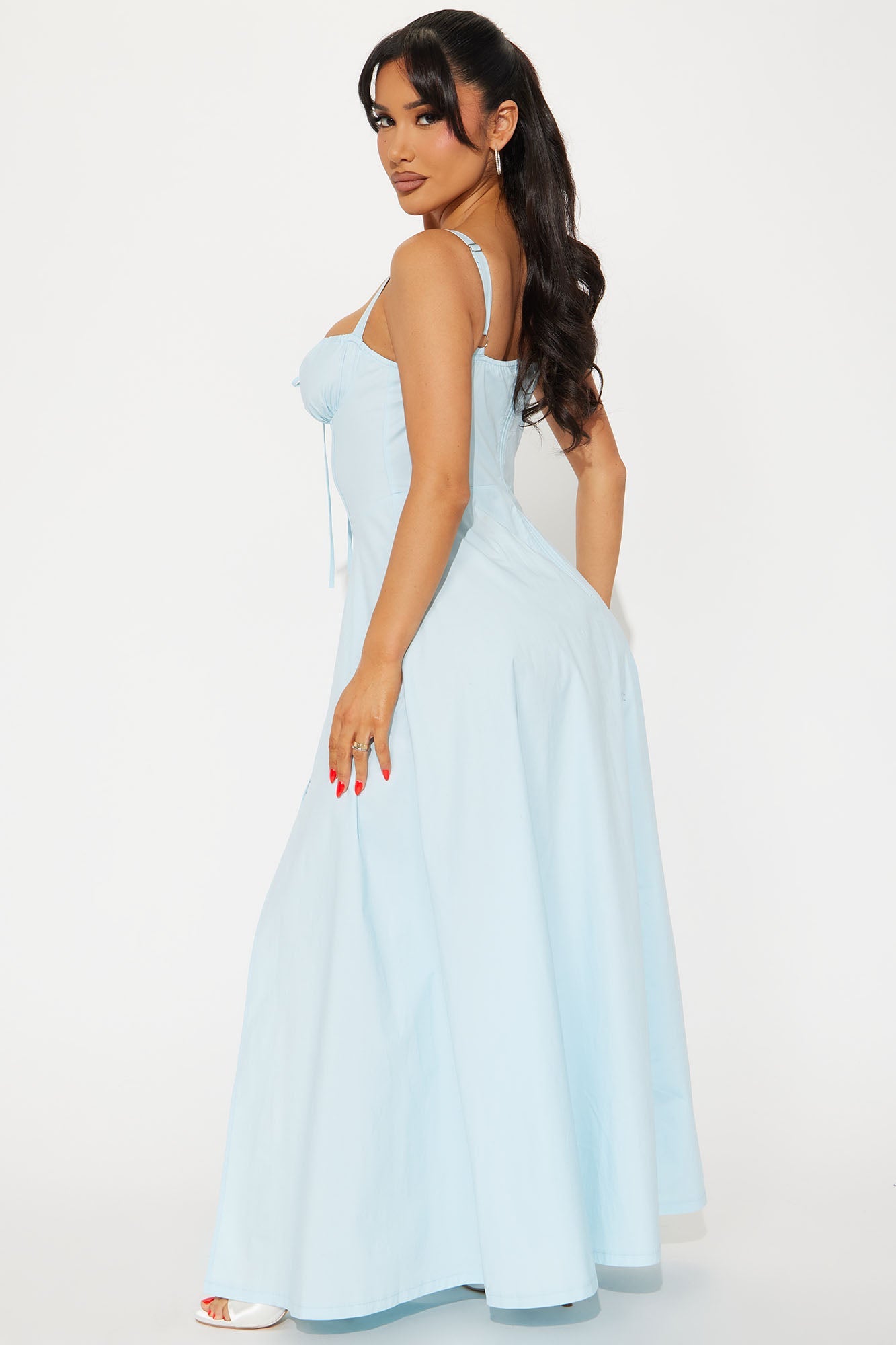 Juniper Maxi Dress - Light Blue