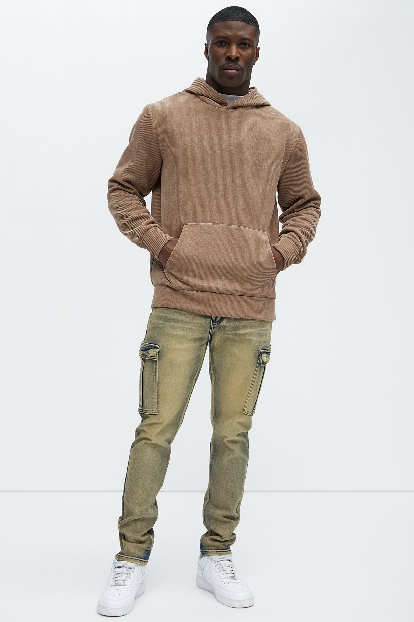 Shaggy Hoodie - LightBrown