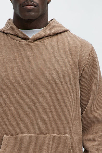 Shaggy Hoodie - LightBrown