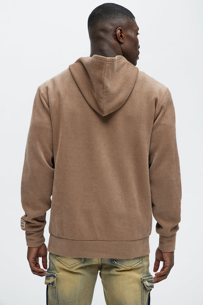 Shaggy Hoodie - LightBrown