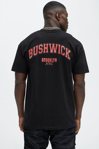 Bushwick NYC Short Sleeve Tee - Black