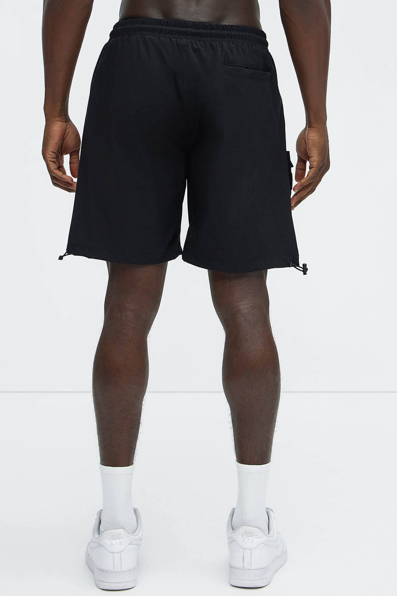 This Way Nylon Utility Short - Black
