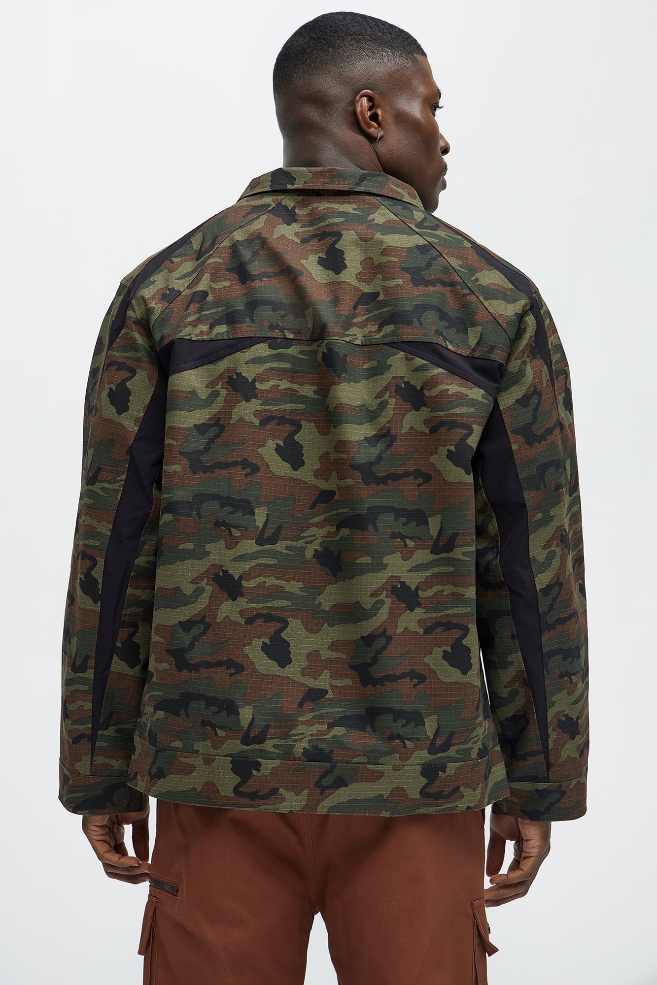 Ripstop Contrast Camo Jacket - Camouflage