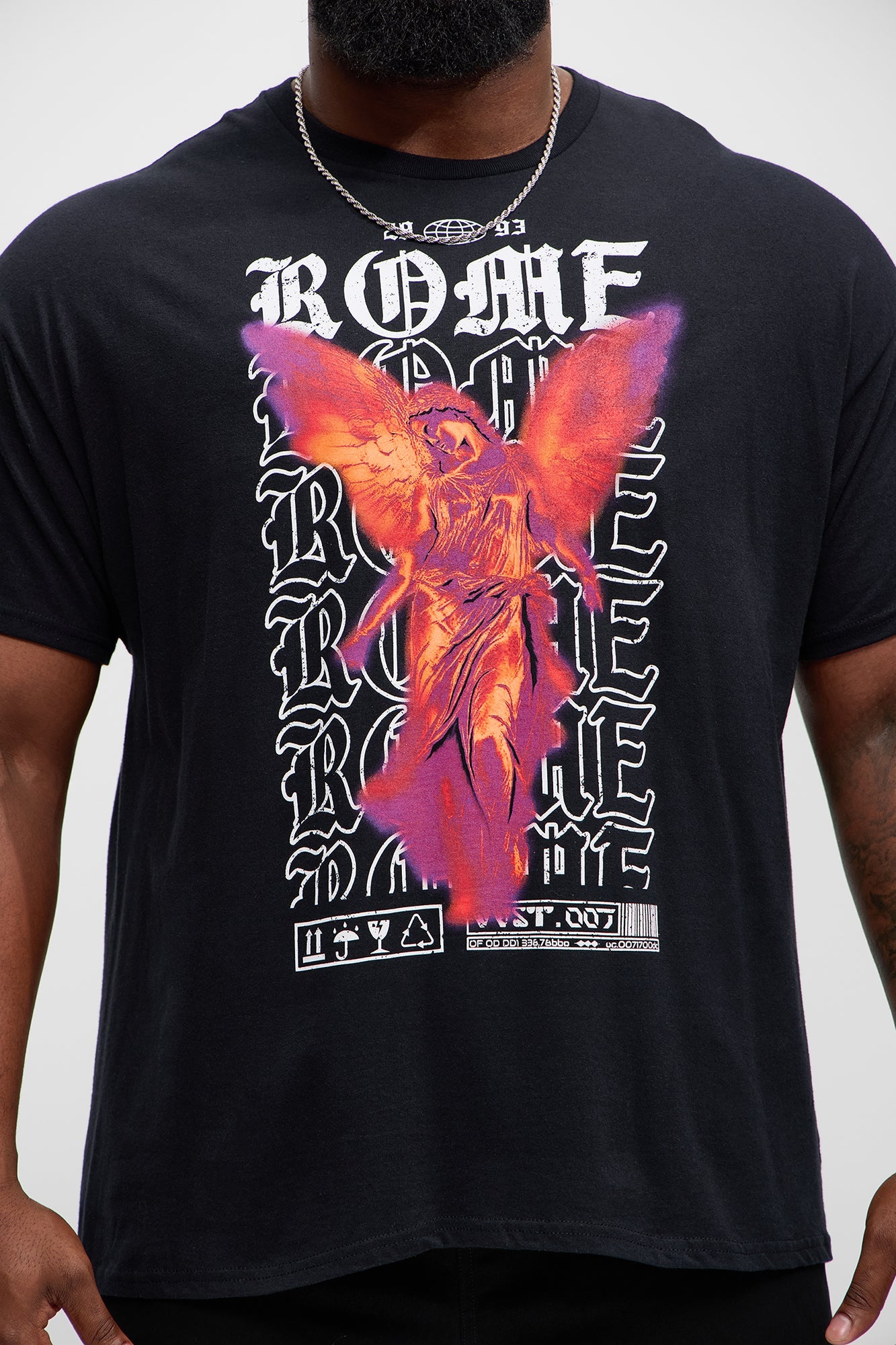 Rome Angels Short Sleeve Tee - Black