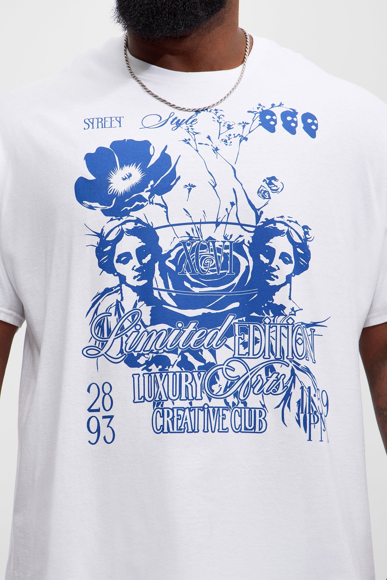 Limited Edition Lux Short Sleeve Tee - White