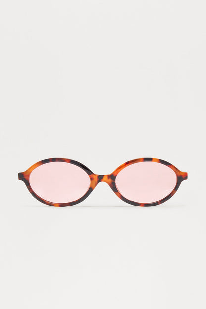 Too Cool For You Round Sunglasses - Tortoise