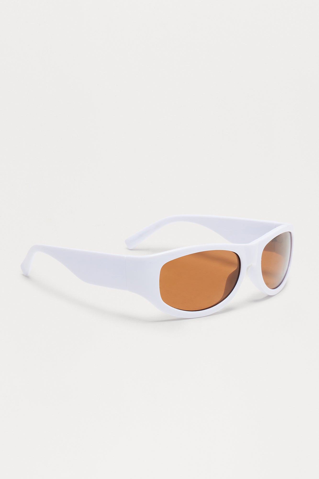 Just Keep Going Sunglasses  - White