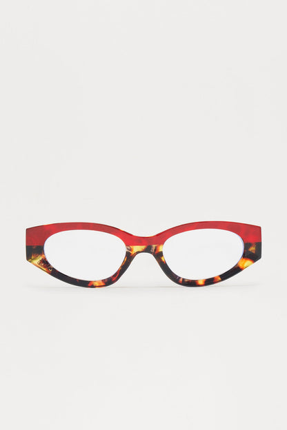 Beauty In The Fire Blue Light Glasses  - Tortoise