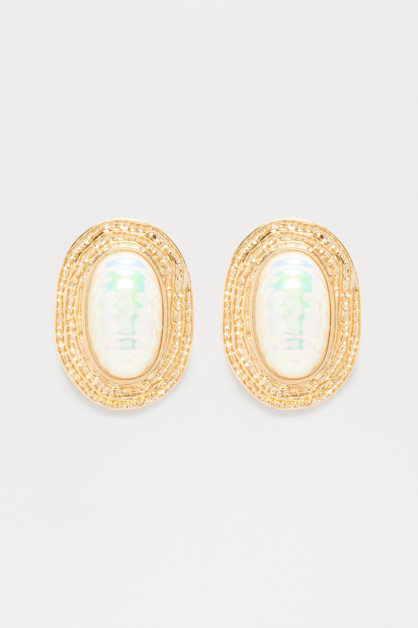 It's Tea Time Earrings - Gold/combo