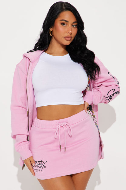Ed Hardy NYC Skirt Set - Pink
