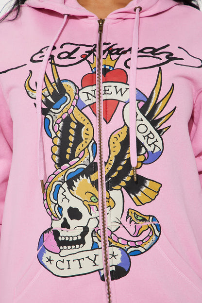 Ed Hardy NYC Skirt Set - Pink