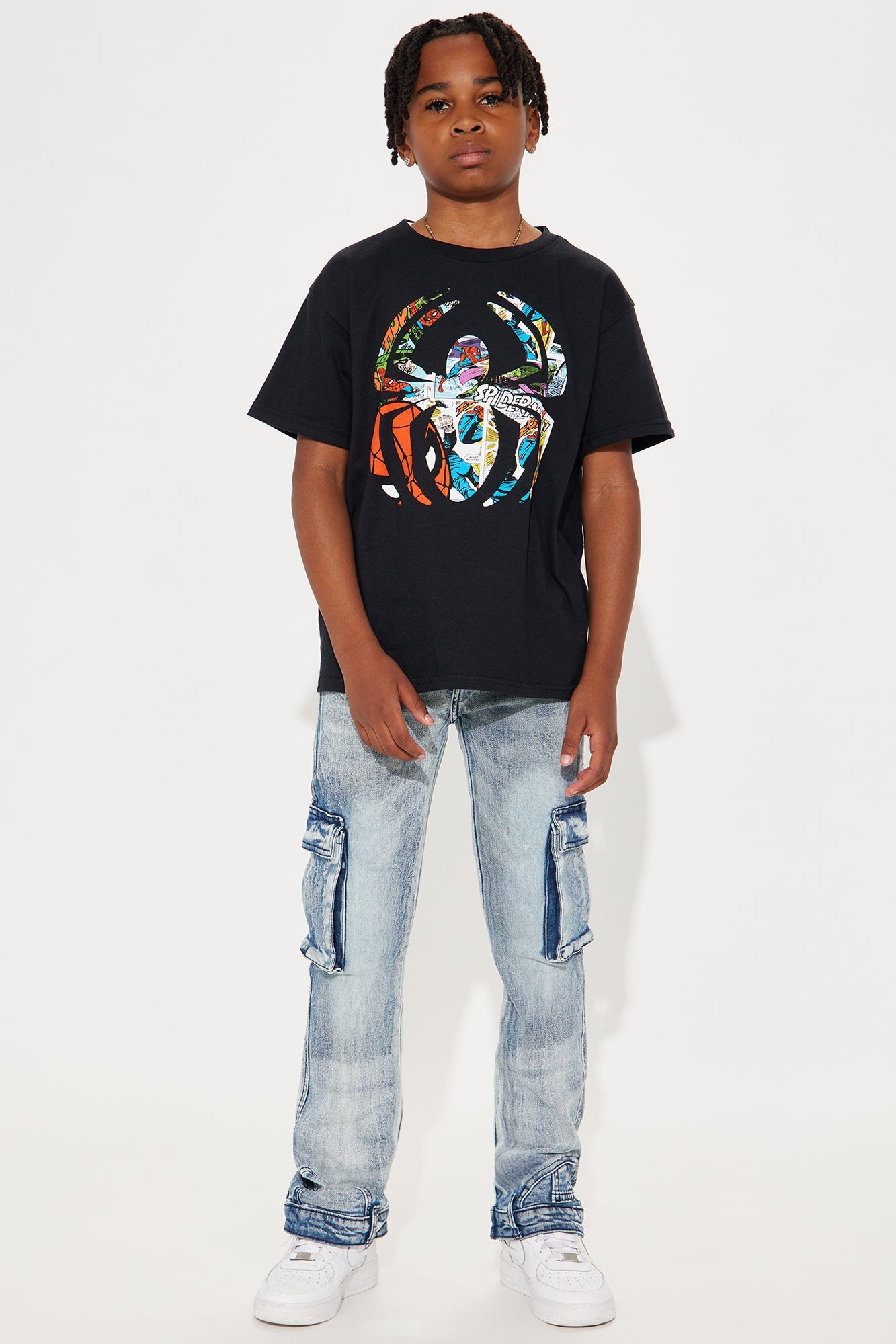 Mini Spider-Man Iconic Comic T-Shirt - Black