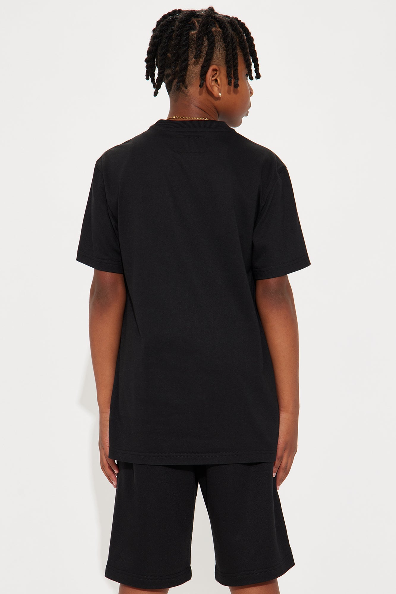 Mini Staying Humble Short Set - Black