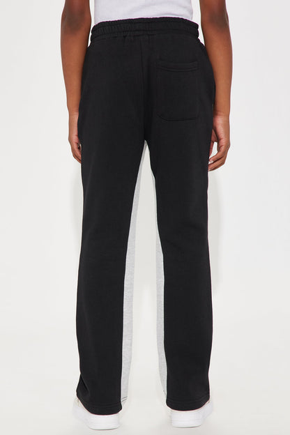 Mini Tyson Number 3 Skinny Flare Sweatpants - Black/combo