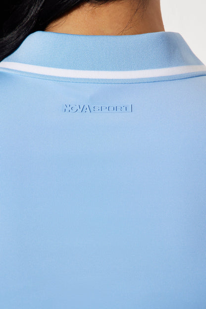 Putt You On Elevate Active Top - Light Blue