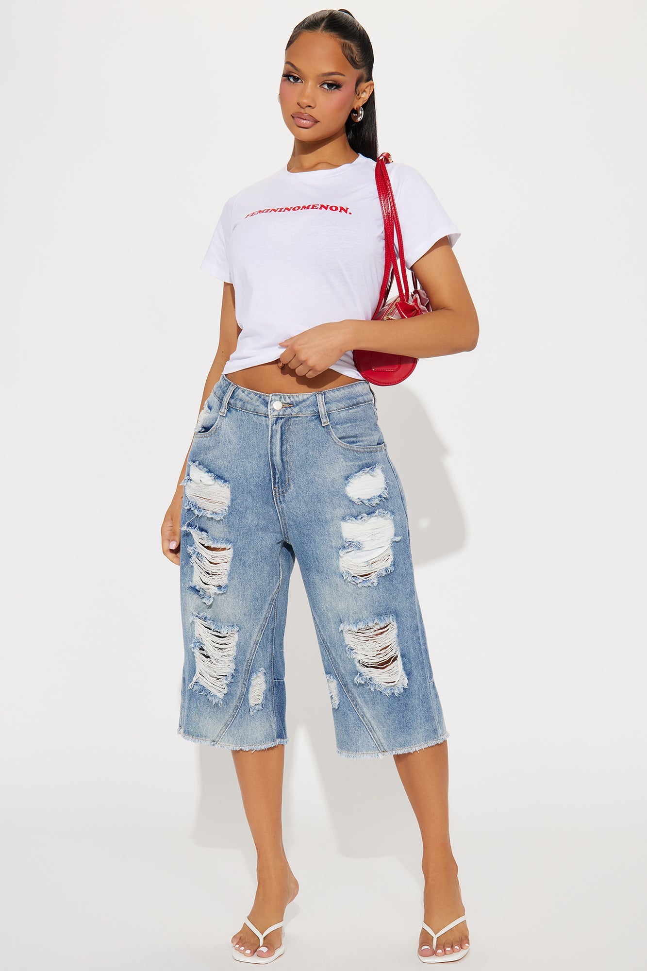 It's A Femininomen Tee - White