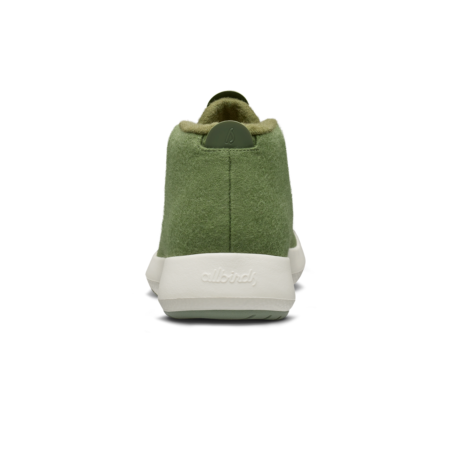 Men's Wool Runner-up Mizzles - Thunder Green (Natural White Sole)