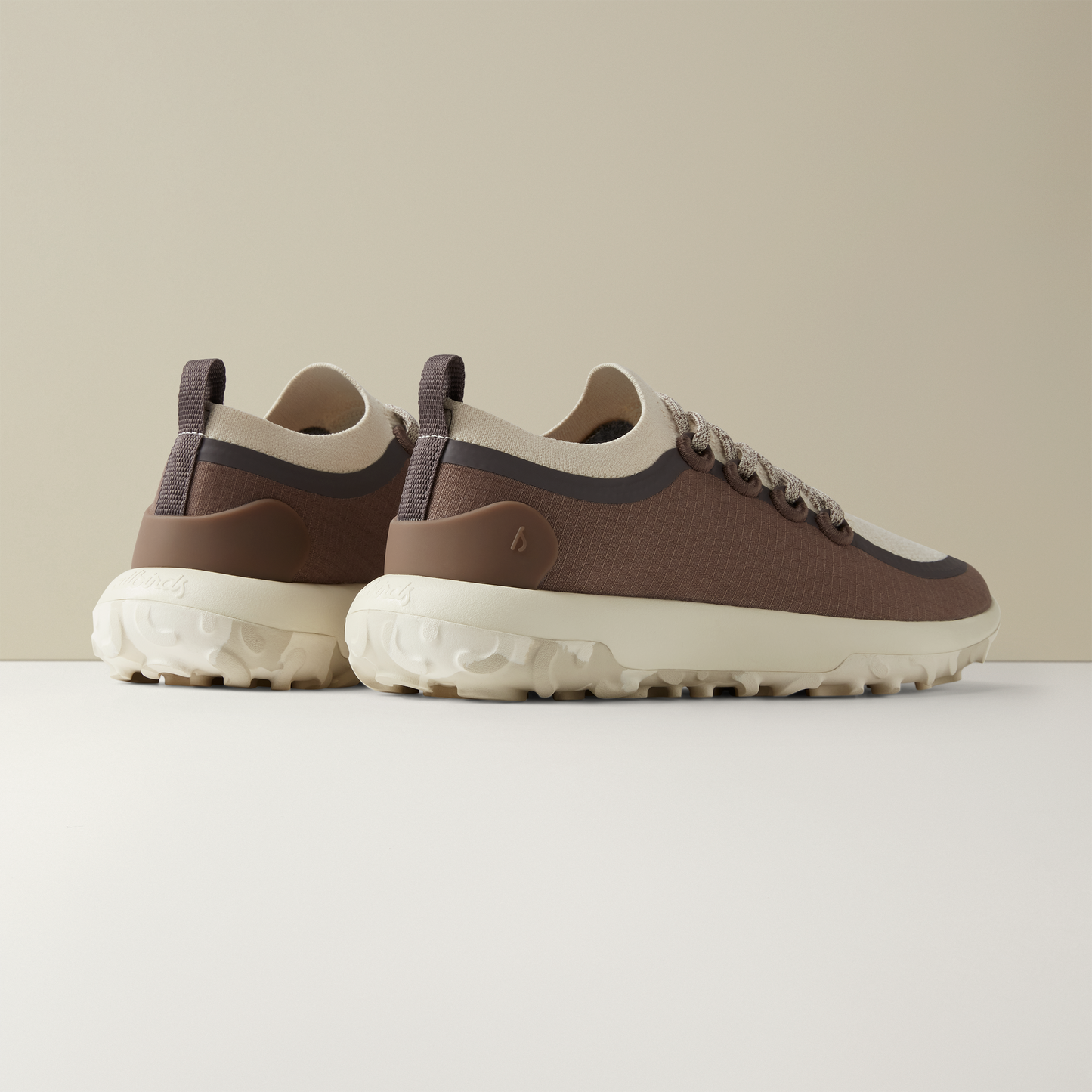 Women's Trail Runners - Hazy Cocoa/Dark Cocoa (Stony Cream Sole)