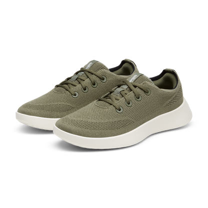 Women's Tree Runner Go - Rugged Green (Natural White Sole)