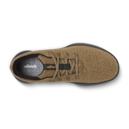 Men's Wool Runner Go - Stony Beige (Dark Grey Sole)