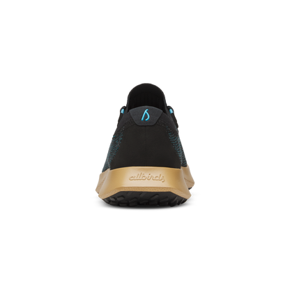 Women's Wool Dasher Mizzles - Natural Black/Chasm Teal (Stony Beige Sole)