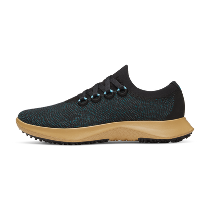 Women's Wool Dasher Mizzles - Natural Black/Chasm Teal (Stony Beige Sole)