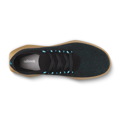 Women's Wool Dasher Mizzles - Natural Black/Chasm Teal (Stony Beige Sole)