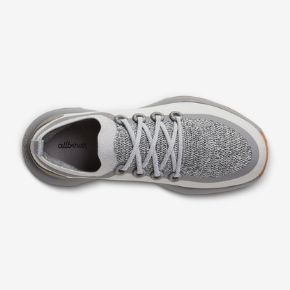 Men's Trail Runners - Medium Grey (Rugged Khaki Sole)