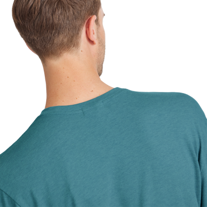 Men's Soft Merino Long Sleeve Tee - Chasm Teal