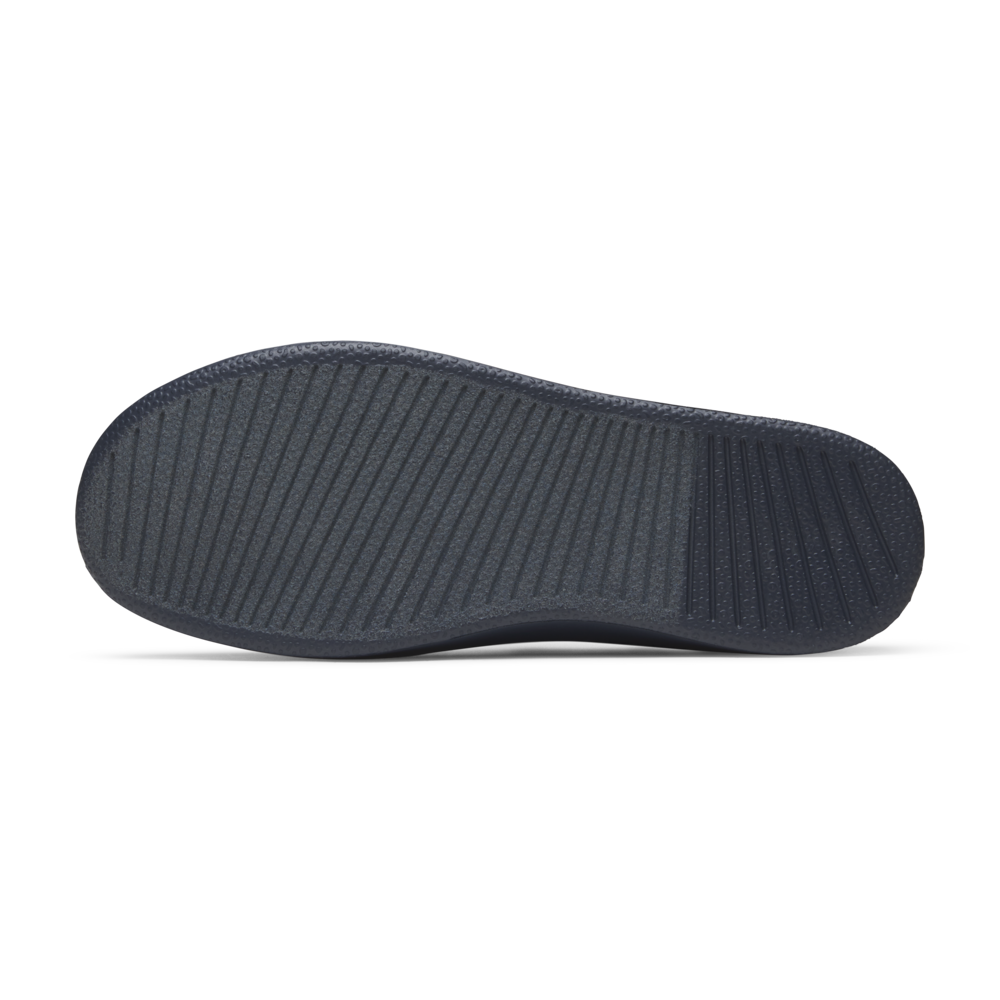 Men's Wool Lounger Mule - Deep Navy (True Navy Sole)
